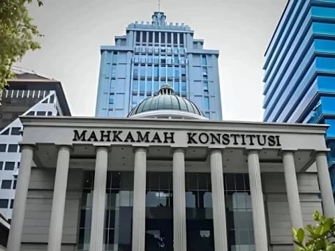 MK Tolak Gugatan UU MD3 soal Pemberhentian Anggota DPR oleh Rakyat