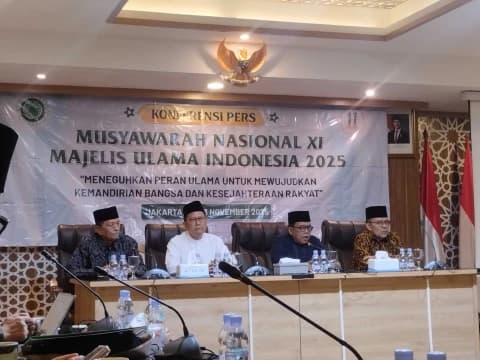 Munas MUI 2025 Akan Bahas Disrupsi Digital, Ekonomi Syariah, dan Isu Global Palestina