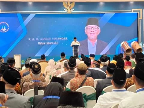 Ketum MUI Tekankan Pentingnya Sinergi Antar-Komponen Negara untuk Wujudkan Kesejahteraan Umat