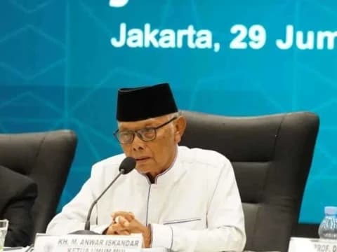 KH Anwar Iskandar Kembali Pimpin MUI, Kiai Ma'ruf Amin Jadi Ketua Dewan Pertimbangan