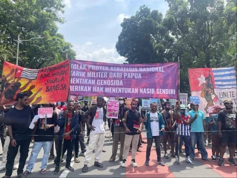 Aksi 64 Tahun Deklarasi Papua Barat: Hentikan Genosida, Berikan Hak Menentukan Nasib Sendiri