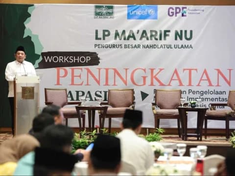 LP Ma'arif PBNU Gelar Pelatihan Guru Madrasah, Integrasikan Kearifan Lokal dan Kurikulum Cinta