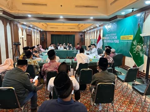Rapat Koordinasi, Gus Yahya Minta Banom-Lembaga Fokus Kerja Usai Ada Seruan Sesepuh NU