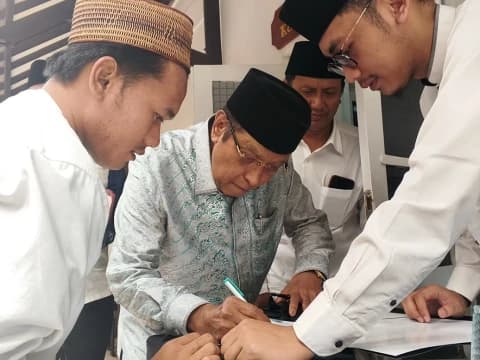Mustasyar, Syuriyah, dan Tanfidziyah PBNU Hadir Silaturahim di Tebuireng