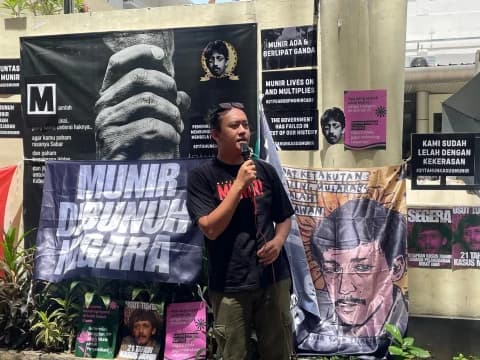 KontraS: Infrastruktur Negara Terlibat dalam Pembunuhan Munir, Gagal Jamin Pelanggaran HAM Tak Berulang