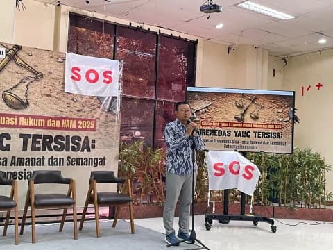 YLBHI Luncurkan Catatan Akhir Tahun, Soroti Kerusakan Demokrasi dan Militerisasi Pembangunan