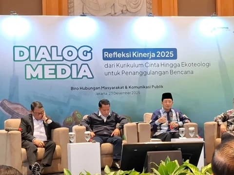 Refleksi Kinerja 2025, Menag Tekankan Penguatan Ekoteologi hingga Kerukunan Umat Beragama