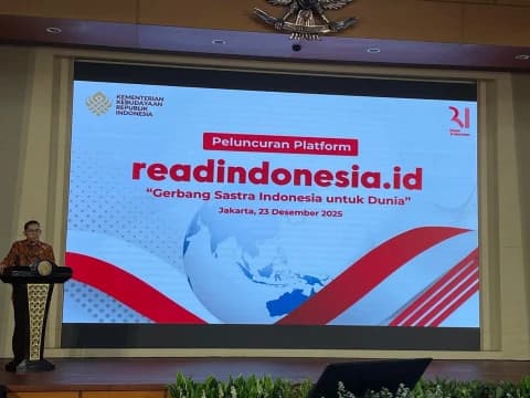 Kemenbud Luncurkan Platform Read Indonesia untuk Promosi Sastra ke Dunia