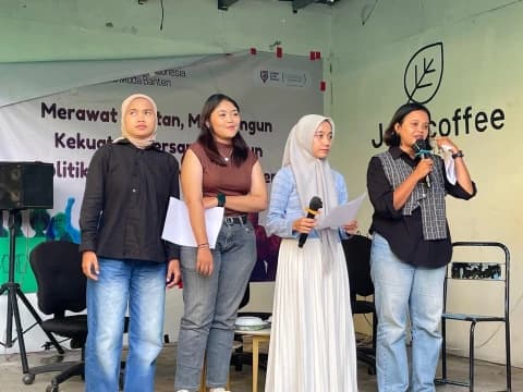 Gerakan Perempuan Muda Deklarasi Lawan Ketimpangan dan Kekerasan Gender