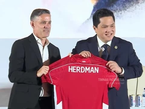 PSSI Kenalkan John Herdman sebagai Pelatih Timnas Indonesia