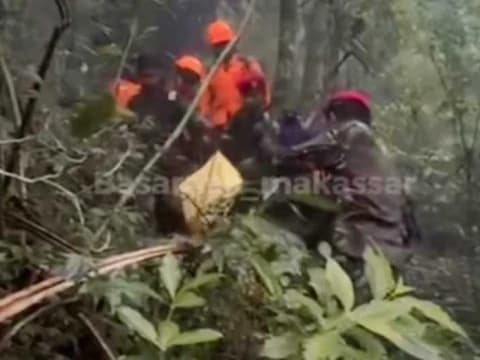 Operasi Hari Ke-4, Basarnas Pastikan Seluruh Korban Kecelakaan Pesawat Maros Meninggal