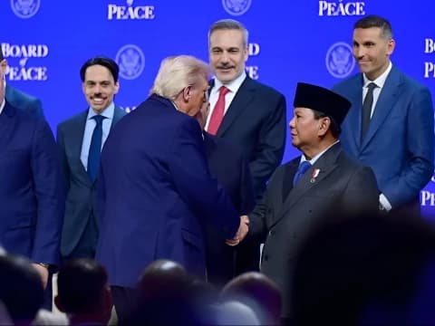 Prabowo Hadiri Peluncuran Dewan Perdamaian Gaza di Swiss