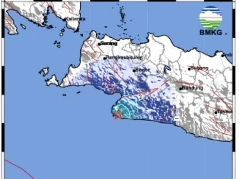 Gempa Bumi Magnitudo 4,5 Guncang Sukabumi