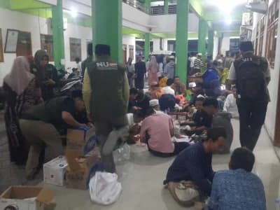 Gerak Cepat, LAZISNU Sidoarjo Kirim Logistik ke Pesantren Al-Khoziny
