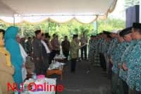 Ketua PCNU Lantik Pengurus MWC NU Tiris