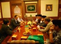 Imam Besar Masjid Bosnia Silaturahim ke PBNU