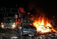 Mobil Pengawal Tim Vaksinasi Polio Pakistan Dibom