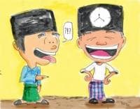 Sarung untuk Kiai Ternyata Bolong!