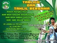 Haul Pendiri, Al-Khozini Bahas Masalah Aktual di Masyarakat