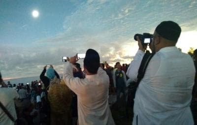 Pesona Gerhana Matahari di Pulau Bangka