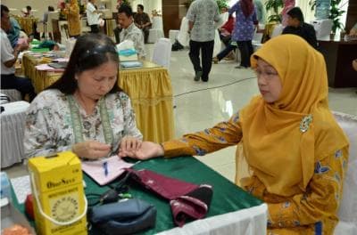 Peduli Sesama, Dharma Wanita Kemenag Gelar Donor Darah
