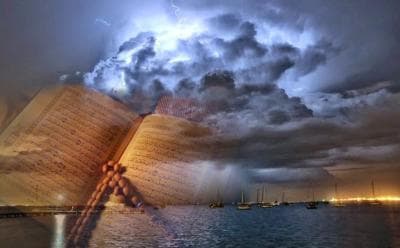 Awan Jelmaan Para Malaikat Mengerubungi Pembaca Al-Qur’an