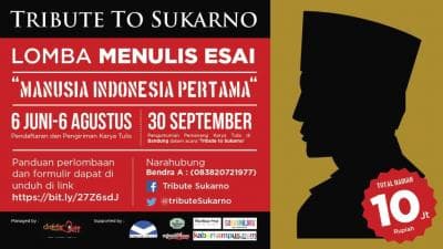 Ikuti, Lomba Menulis Esai tentang Bung Karno!
