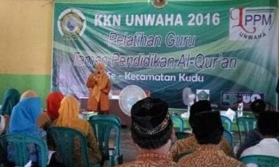 KKN Mahasiswa Unwaha Sasar Guru TPQ Se-Kecamatan Kudu