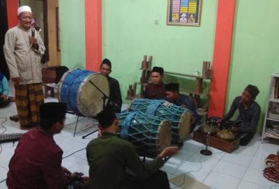 Jamu Taqwa Sidoarjo Kenalkan Kesenian Tradisional ke Pesantren
