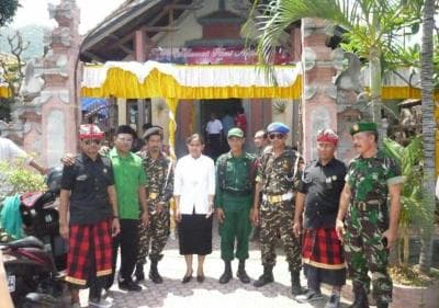 Banser Pecalang Jaga Keharmonisan Umat Beragama di Bali