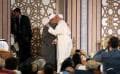 Pope Francis and Grand Imam of Al Azhar sign world peace declaration