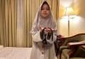 Naila, Bocah Penghafal Sejarah Islam Dapat Tasbih Kiai Said