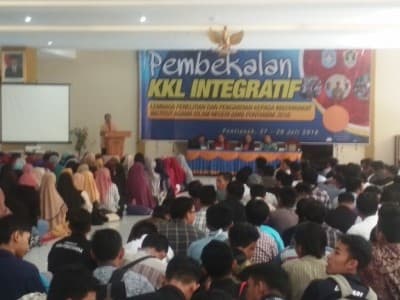 Kuliah Kerja Lapangan Sarana Belajar Pengalaman kepada Masyarakat