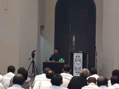 Nasihat Kiai Ali Nurdin ke Pimpinan Telkom Group: Sabar, Jangan Mudah Panas