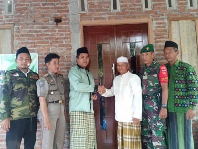 Ansor Kendal Serahkan Rumah Layak Huni kepada Korban Kebakaran