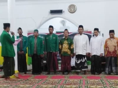 Jaga Amaliah NU, Ansor Dukuhwaru Tegal Kukuhkan Majelis Rijalul Ansor