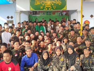 Mustasyar PBNU Abuya Muhtadi Minta Banser Jaga NKRI