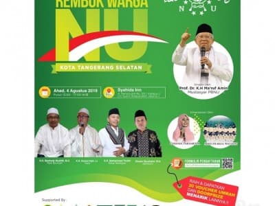 Songsong Kejayaan Satu Abad, NU Tangsel Gelar Konsolidasi Akbar