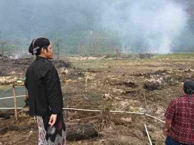Lesbumi Pekalongan Sebut Keringnya Telaga Si Gebyar karena Salah Urus