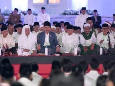 Istana Negara Kembali Menggelar Dzikir Kebangsaan Menyambut HUT Kemerdekaan