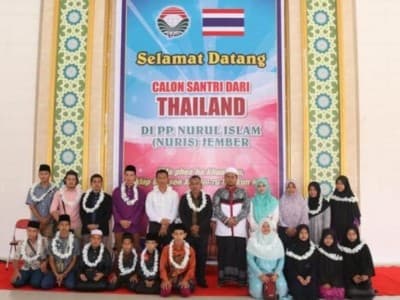Lagi, 13 Pelajar Thailand Nyantri di Nuris Jember
