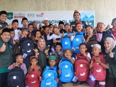 NU Peduli Salurkan 1000 Paket Sembako dan Alat Sekolah di Sulteng