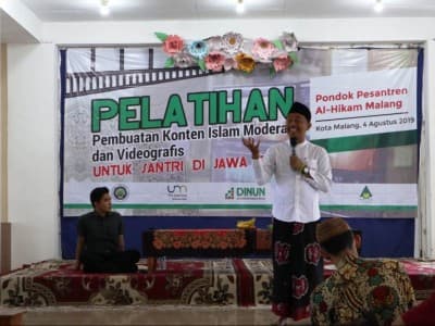 Saatnya Santri Hasilkan Konten Islam Moderat dan Videografis
