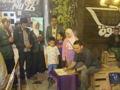 Pelajar NU Pangkah Tegal Luncurkan 'Kedai Kopi NU 26'