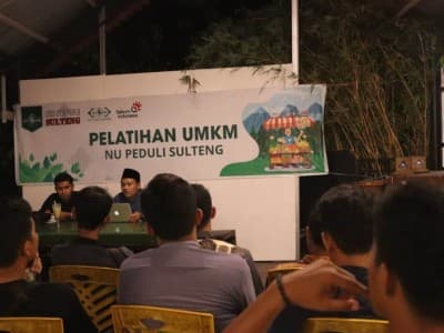 Bangkitkan Warga Sulteng, NU Peduli Gelar Pelatihan UMKM