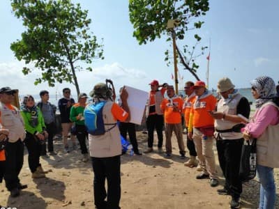 Masuk Zona Merah, Warga Dilatih Siap Hadapi Risiko Ancaman Bencana