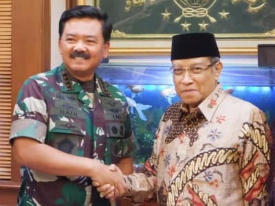 Kunjungi PBNU, Ini Pembicaraan Panglima TNI dengan Kiai Said