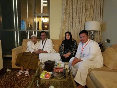 Mbah Moen Sebut Dubes RI di Saudi sebagai Tamu Terakhir