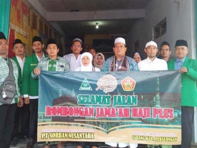 Sorban Pekalongan Berangkatkan Calon Jamaah Haji Plus