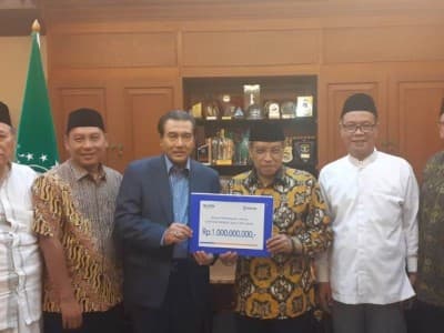 PBNU Terima Bantuan untuk Pembangunan Unusia Jakarta